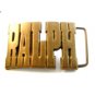 Vintage Solid Brass Ralph Belt Buckle