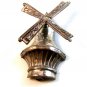 Vintage Sterling Silver Windmill Brooch by Lang