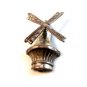 Vintage Sterling Silver Windmill Brooch by Lang