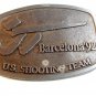 Vintage 1992 US Olympics U. S. ShootingTeam Barcelona Spain Belt Buckle