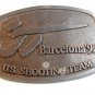 Vintage 1992 US Olympics U. S. ShootingTeam Barcelona Spain Belt Buckle