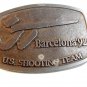 Vintage 1992 US Olympics U. S. ShootingTeam Barcelona Spain Belt Buckle