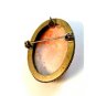 Vintage Silver Tone Shell Cameo Brooch / Pendant