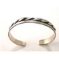 Vintage Native American Sterling Silver Cuff Bracelet