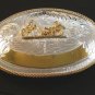 Western Silver & Gold 2 Tone Rodeo Cowboy Calf Roping Belt Buckle by Justin