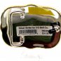 Small Western Cowboy Bull Riding Belt Buckle Silver Strike by 3D