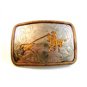 Vintage German Silver Calf Roping Western Cowboy Belt Buckle