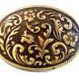 Vintage Western Cowboy Belt Buckle Made in U.S.A.