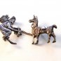 Vintage Peru / Austria Silver Stubborn Llama Man Brooch