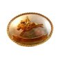 Vintage German Silver Broncho Busting Western Cowboy Belt Buckle