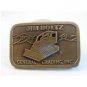 Vintage Jim Boltz General Grading Inc. Belt Buckle U.S.A.