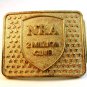 Vintage NRA 2 Million Club Belt Buckle