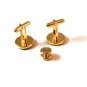 Unsigned Gold Tone & Black Cufflinks &  Tie Tac ???