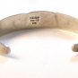 Vintage Taxco Mexican Sterling Silver Turquoise Cuff Bracelet