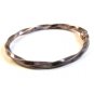 Vintage Sterling Silver Flex Twist Bangle Bracelet