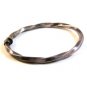 Vintage Sterling Silver Flex Twist Bangle Bracelet