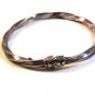 Vintage Sterling Silver Flex Twist Bangle Bracelet