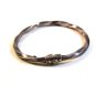 Vintage Sterling Silver Flex Twist Bangle Bracelet