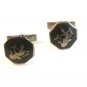 Vintage Siam Sterling Silver Dancer Cufflinks bcd