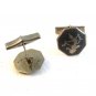 Vintage Siam Sterling Silver Dancer Cufflinks bcd