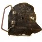 1978 Eagle Head Solid Brass Belt Buckle 11072013