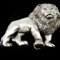 Lion Pewter Belt Buckle by KEV Made in USA 6514 Old New Stock