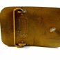 Vintage 1970 - 80's Arrowstone Oil Wells Brass Belt Buckle