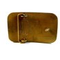 Vintage 1970 - 80's Arrowstone Oil Wells Brass Belt Buckle