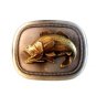 Vintage Large Mouth Bass Belt Buckle Made in U.S.A.