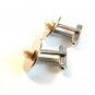 Vintage Sterling Silver & Pearl Cufflinks