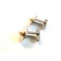 Vintage Sterling Silver & Pearl Cufflinks