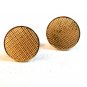 Vintage Gold Tone Cufflinks Signed Swank