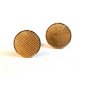 Vintage Gold Tone Cufflinks Signed Swank