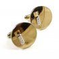 Swank 2 Tone Silver & Goldtone Cufflinks 10222013ab