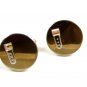 Swank 2 Tone Silver & Goldtone Cufflinks 10222013ab