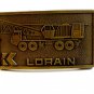 Vintage Lorain Contruction Equipment Belt Buckle
