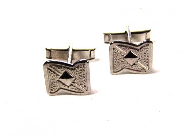 Vintage Silvertone Cufflinks Unbranded 71515ccdd