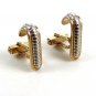 Swank 2 Tone Silver & Goldtone Cufflinks 10222013