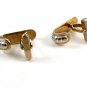Swank 2 Tone Silver & Goldtone Cufflinks 10222013