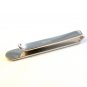 Vintage Silver Tone Tie Clasp by Swank