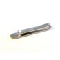 Vintage Silver Tone Tie Clasp by Swank