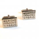 Vintage French Designer Marithe Francois Girbaud Cufflinks