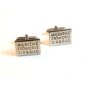 Vintage French Designer Marithe Francois Girbaud Cufflinks