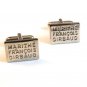 Vintage French Designer Marithe Francois Girbaud Cufflinks