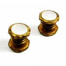 True Vintage Deco Snap Mother of Pearl Cufflinks TIPCO SEPA LINK 102414