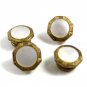 True Vintage Deco Snap Mother of Pearl Cufflinks TIPCO SEPA LINK 102414