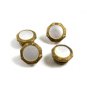 True Vintage Deco Snap Mother of Pearl Cufflinks TIPCO SEPA LINK 102414