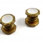 True Vintage Deco Snap Mother of Pearl Cufflinks TIPCO SEPA LINK 102414
