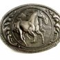 Western Cowboy 2 Wild Horses Running Belt Buckle 11042013