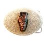 Vintage Silver Tone Old Time Pistol Holster Belt Buckle